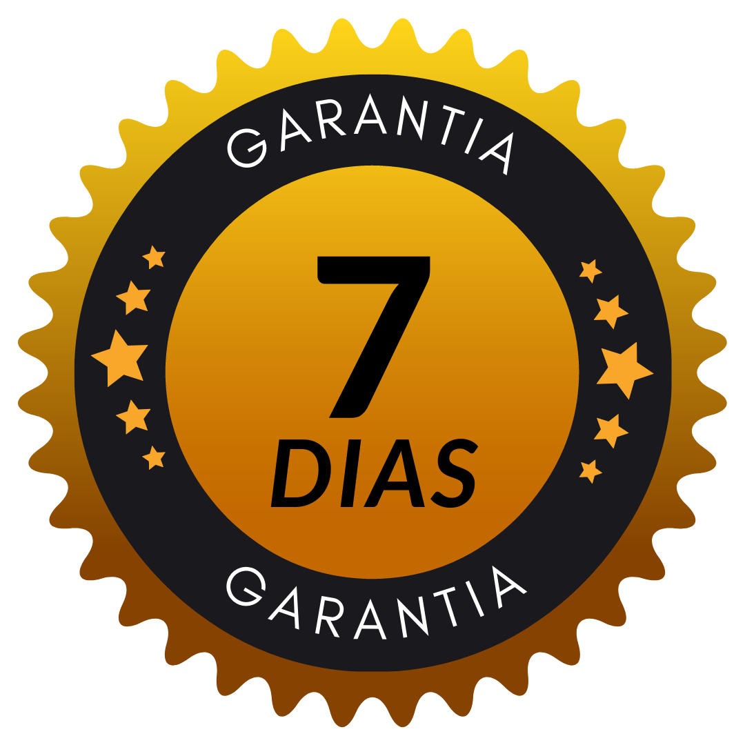 Selo de garantia de 7 dias